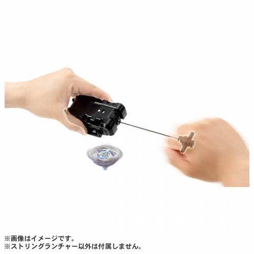 Lanciatore stringhe Takara Tomy BEYBLADE X BX-18 con impugnatura BX-11 venditore statunitense spedizione ora! - Foto 5 di 7