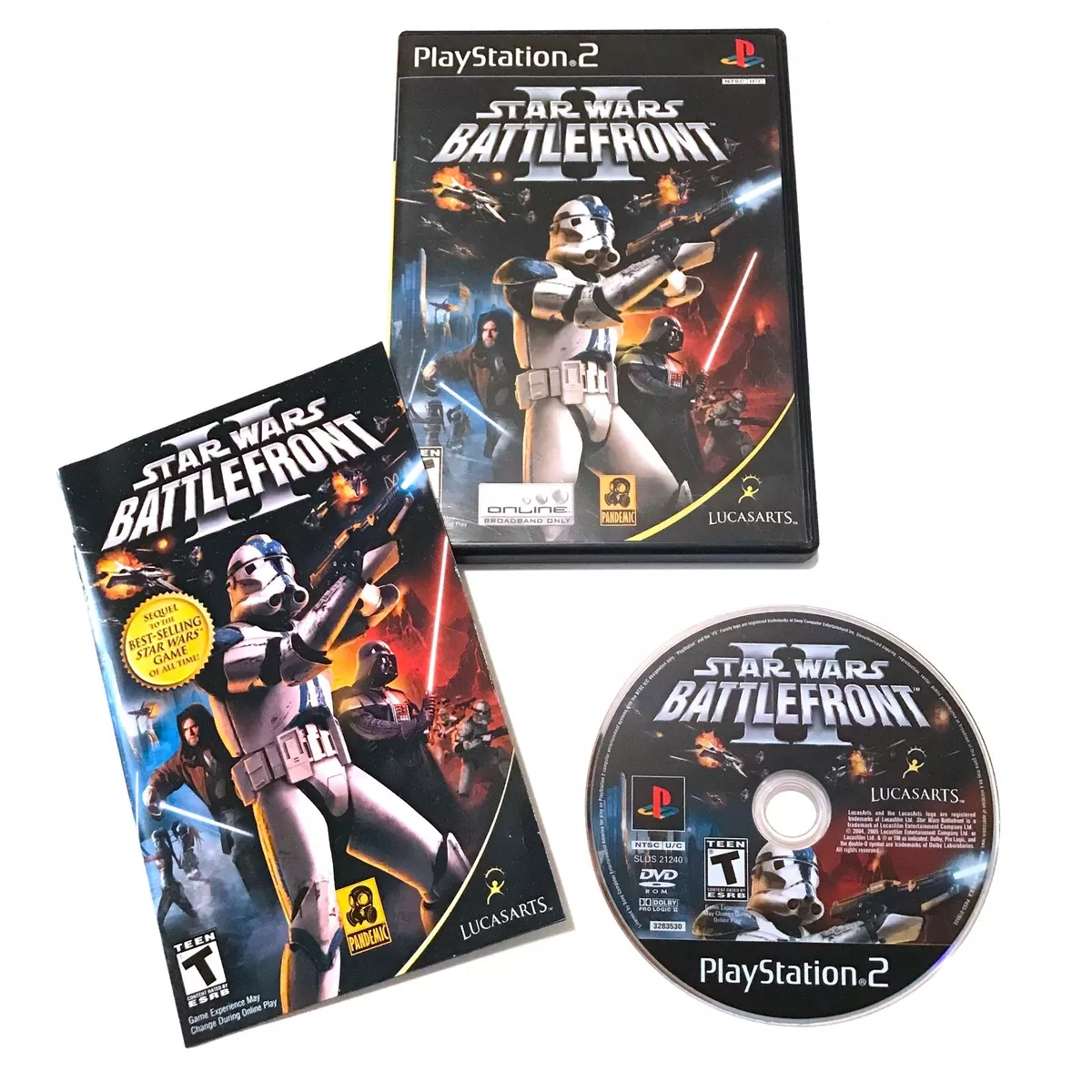 Star Wars: Battlefront II (PlayStation 2, 2005) for sale online