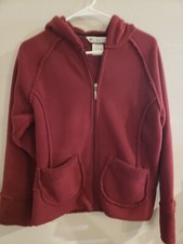 Columbia Fleece Full Zip Hoodie Soft Sherpa Lined Women  s Size Medium