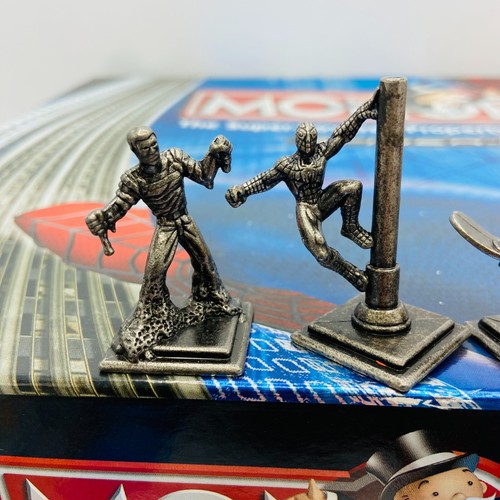 Spider-Man Monopoly Board Game Marvel Hasbro 2007 Complete - Picture 18 of 22