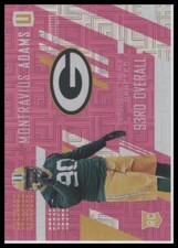 #275 Montravius Adams 2017 Panini Unparalleled #/299 Pink Escher Squares
