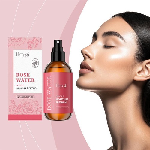 Organic Rose Water Spray Moroccan Rosewater Face Toner Makeup Setting 100ml - Picture 5 of 9