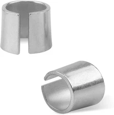 1 Pair Battery Adaptor Sleeves, Car Battery Negative Battery Terminal Adapter Po