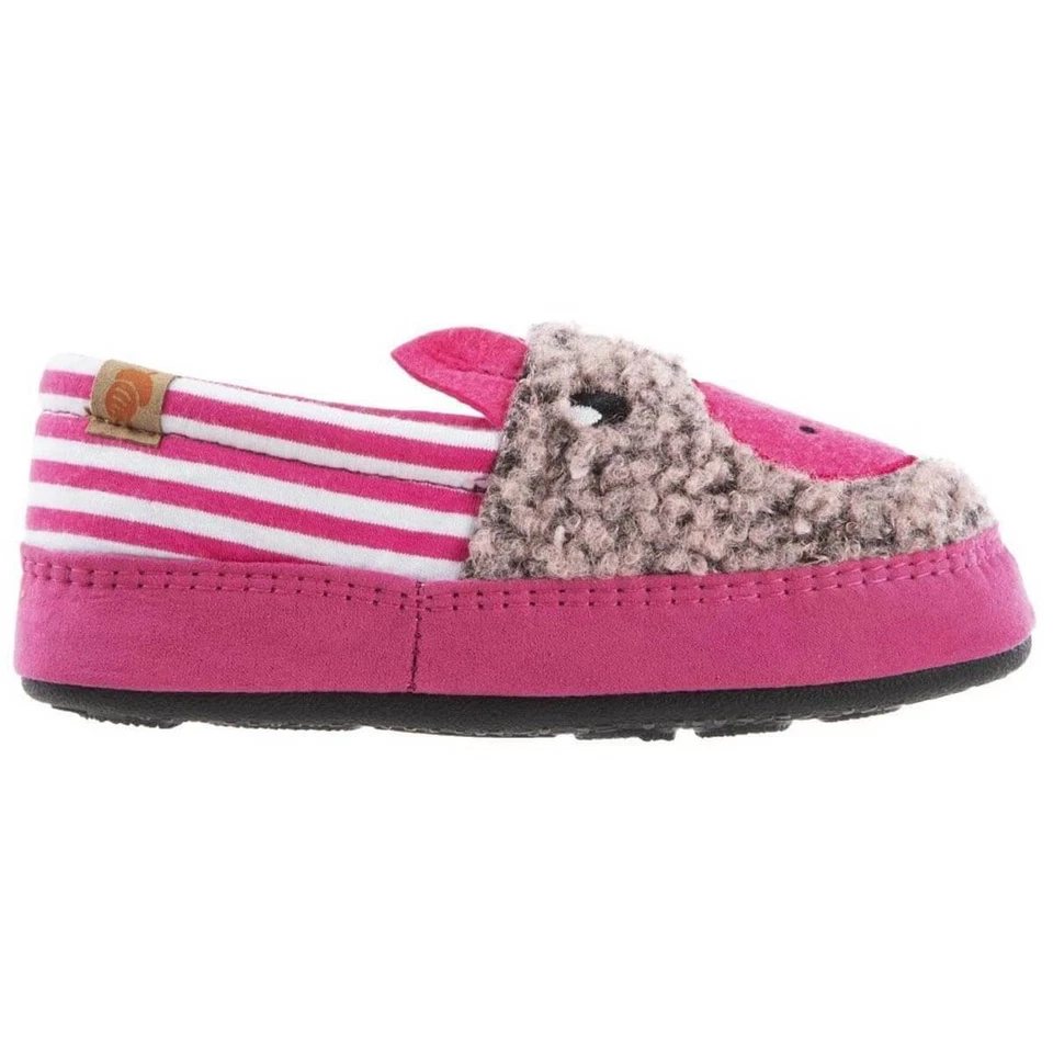 Forros de vellón Acorn Critter para niños, cerdo perla rosa - talla 8-9 A20152PPA8-9 Foto 2 de 4