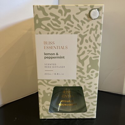 Purity Lab Australia Bliss Essentials Lemon & Peppermint Reed Diffuser 6.8 Fl Oz