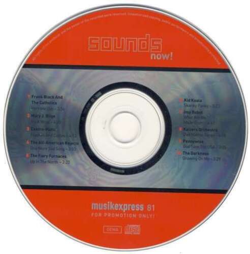Various - Musikexpress 81 - Sounds Now! CD Comp Promo 5199 - Bild 2 von 3