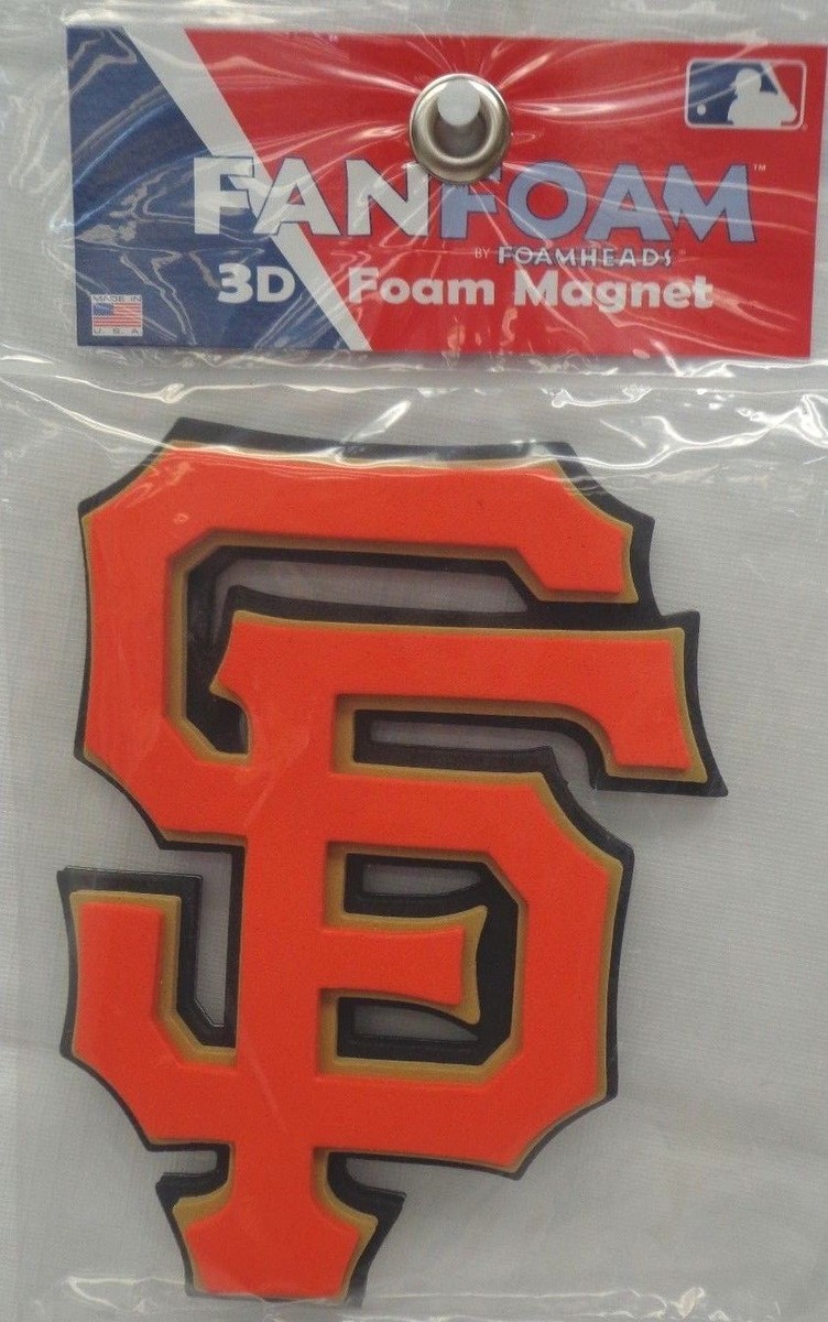 NFL , MLB Team 3D Foam Logo Magnet Offically Licensed - Home