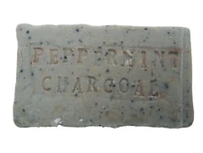 PEPPERMINT CHARCOAL GOAT MILK SOAP HAPPY GOAT CREAMERY ACTIVATED CHARCOAL CHEAP