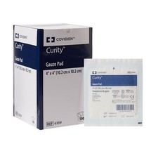 CURITY Sterile Gauze Pads 12 Ply 4" x 4" - Replaces 55CSG44121S BX of 100