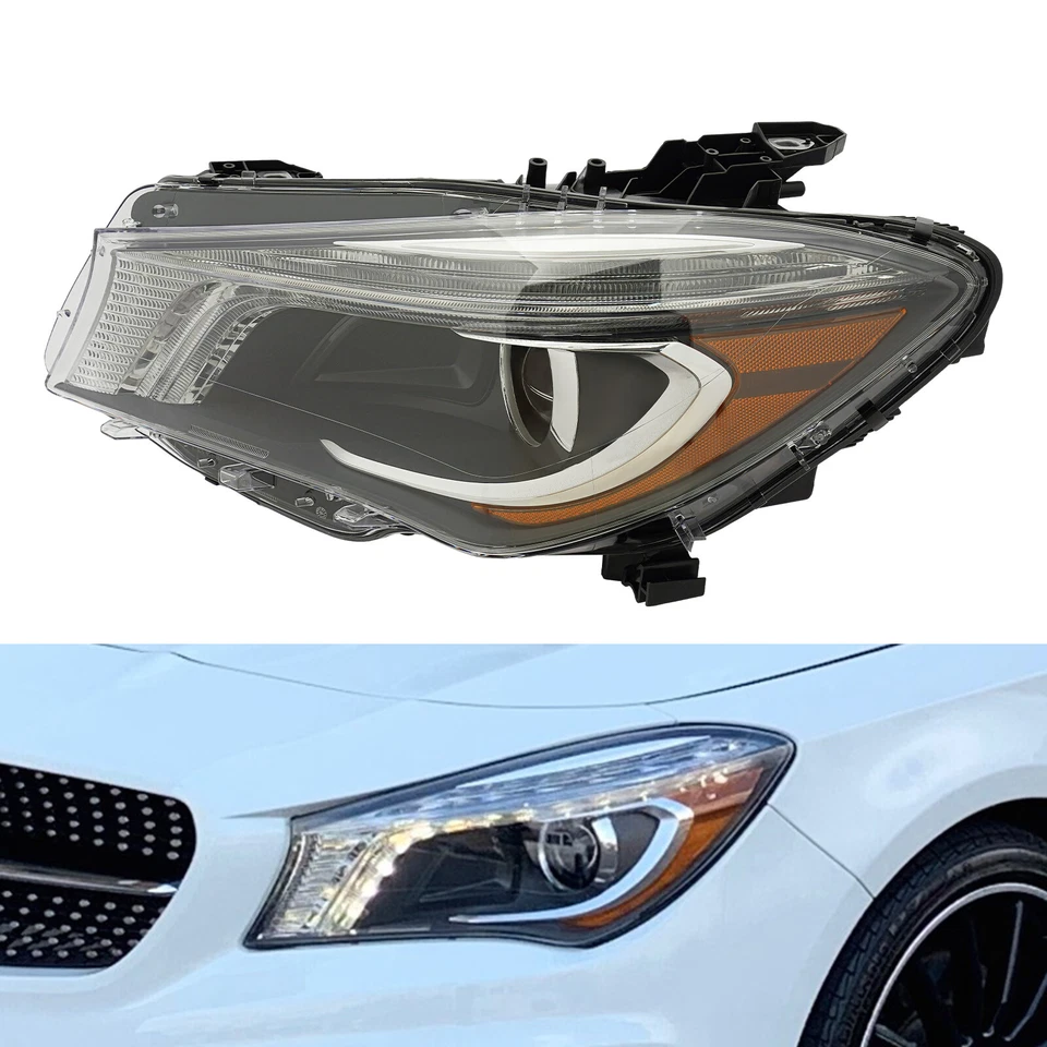 Xenon/HID Headlight For 2014-2016 Mercedes-Benz CLA200 CLA250 Headlamp (L/R) Opt - Изображение 2 из 4