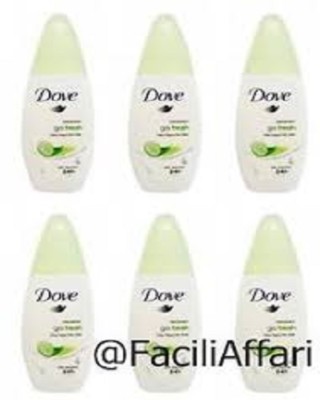 6 X Dove Deo Vape Go Fresh Grüner Tee & Gurke Deodorant Körper Angebot kein Gas