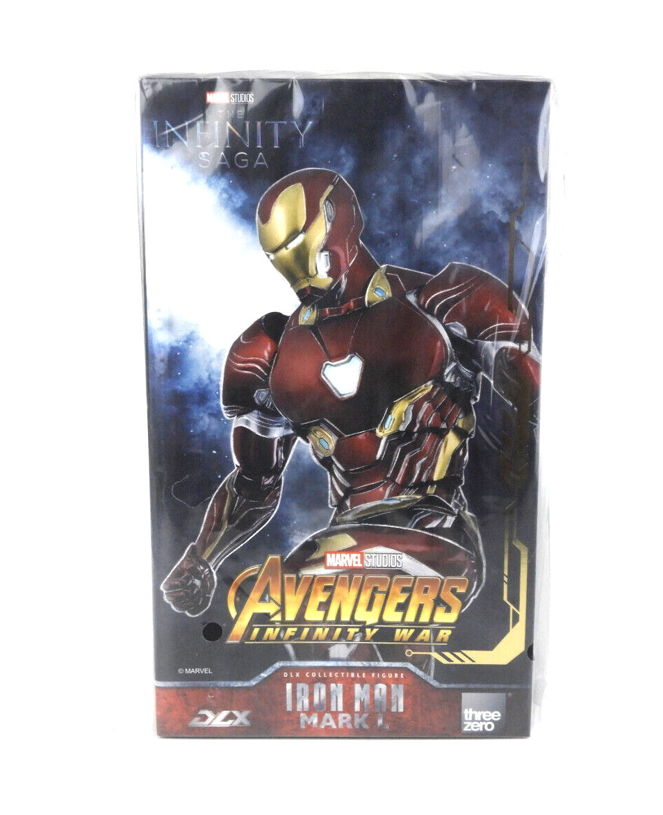 Iron Man Mark 50 Threezero Avengers: Infinity Saga DLX 1:12 Scale - Brand New