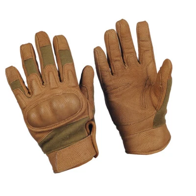 Mil-Tec Nomex verstärkte Handschuhe Coyote Combat Action Airsoft Kadett Security