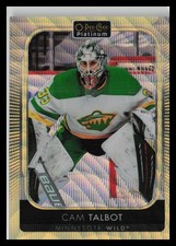 2021-22 O-Pee-Chee Platinum #68 Cam Talbot Neon-Yellow-Surge