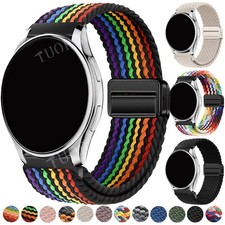 Braided Nylon Strap Watch Band For Garmin Vivoactive 3 4 5 6 Venu 4/3/2 Plus/SQ