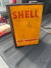 Vintage 1 Gallon SHELL Gas Station KEROSENE T...