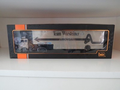 IXO 1.43-Volvo F 89  Renntransporter Warsteiner Arrows Team- Neu- OVP