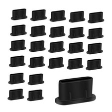 50 Pack Type C Anti Dust Plugs USB C Dust Cover Silicone USB C Dust Plug Type