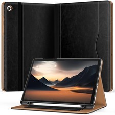 PU Leather Folio Case with Multi-Angle Stand for Samsung Galaxy Tab A11 11" 202