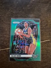 2024 Panini Prizm WNBA Kalani Brown Dallas Wings Green