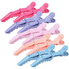 Plastic Non Slip Hair Clips for Women, Professional Alligator Hair Clips, Hai...
