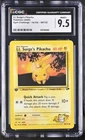 CGC 9.5 MINT+ Lt. Surge's Pikachu Gym Challenge 1st Edition 84/132 Pokemon Card