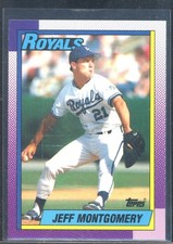 Jeff Montgomery 1990 Topps Tiffany #638 