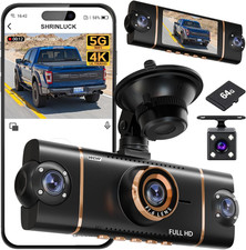 4K+1080P*3 FHD Car Camera, 4 Channel 360° Da...