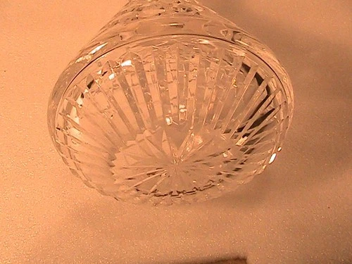 Waterford Lismore Roly Poly decanter made in Ireland vintage. Excellent cond