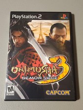 Onimusha 3: Demon Siege (Sony PlayStation 2, 2004) CIB