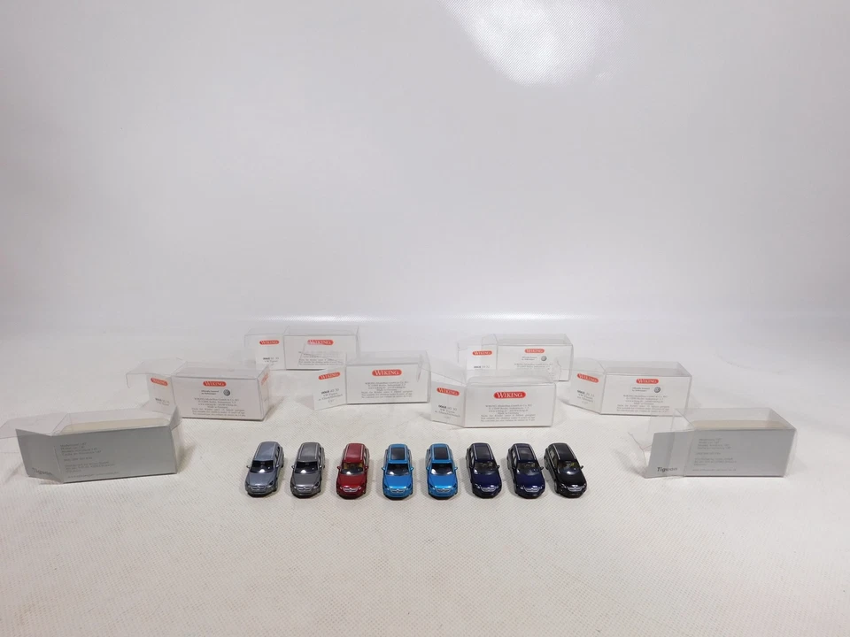 Wiking 1:87 H0 8X PKW VW Tiguan 0068 39 31 0068 40 30 Ecc Mint Box #EG771-0,5 - Immagine 4 di 4