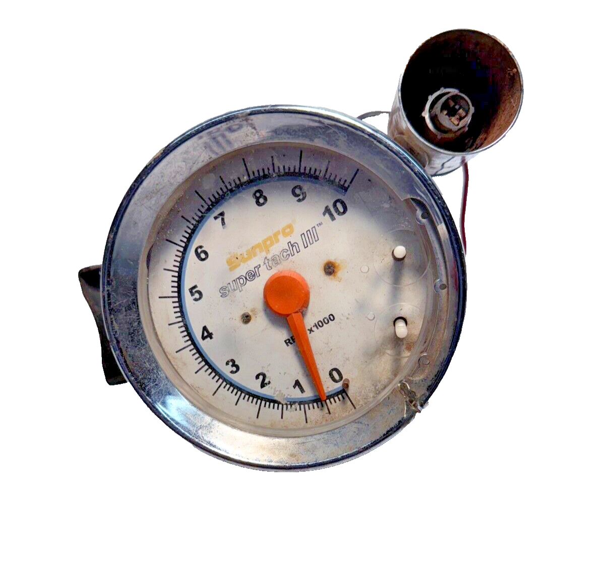 茶具3 SUNPRO 5 Super Tach III Tachometer Chrome CP 7914 for sale