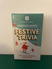Talking Tables Festive Trivia Card Game