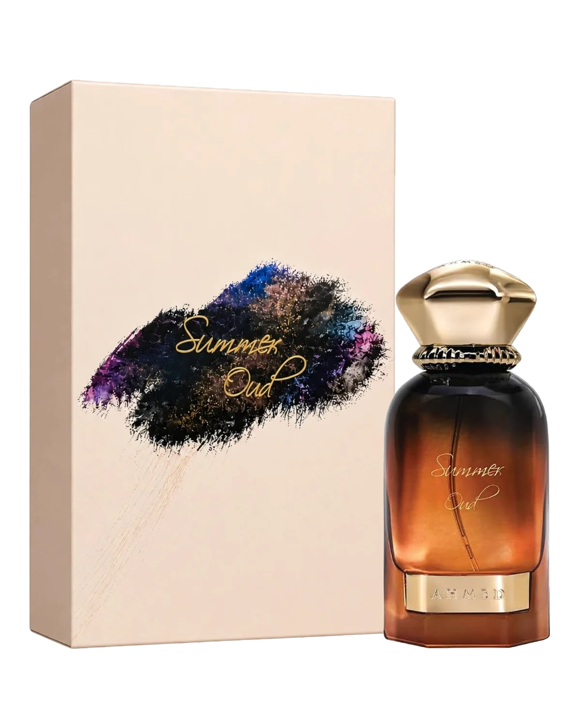 Ahmed Al Maghribi Amber Summer Oud Eau De Parfum 60Ml Spray - Image 2