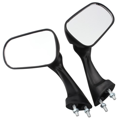 Front Black Rearview Mirrors ABS Fit For Honda CBR250RR CBR400RR NSR250R VFR400 - Imagen 12 de 18