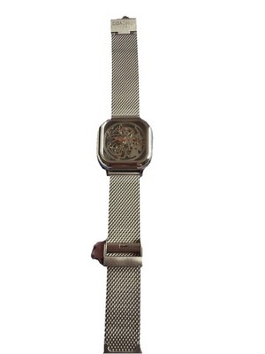  OPEN BOX  CIGA DESIGN C SERIES AUTOMATIC MECHANICAL SKELETON ANALOG  WATCH
