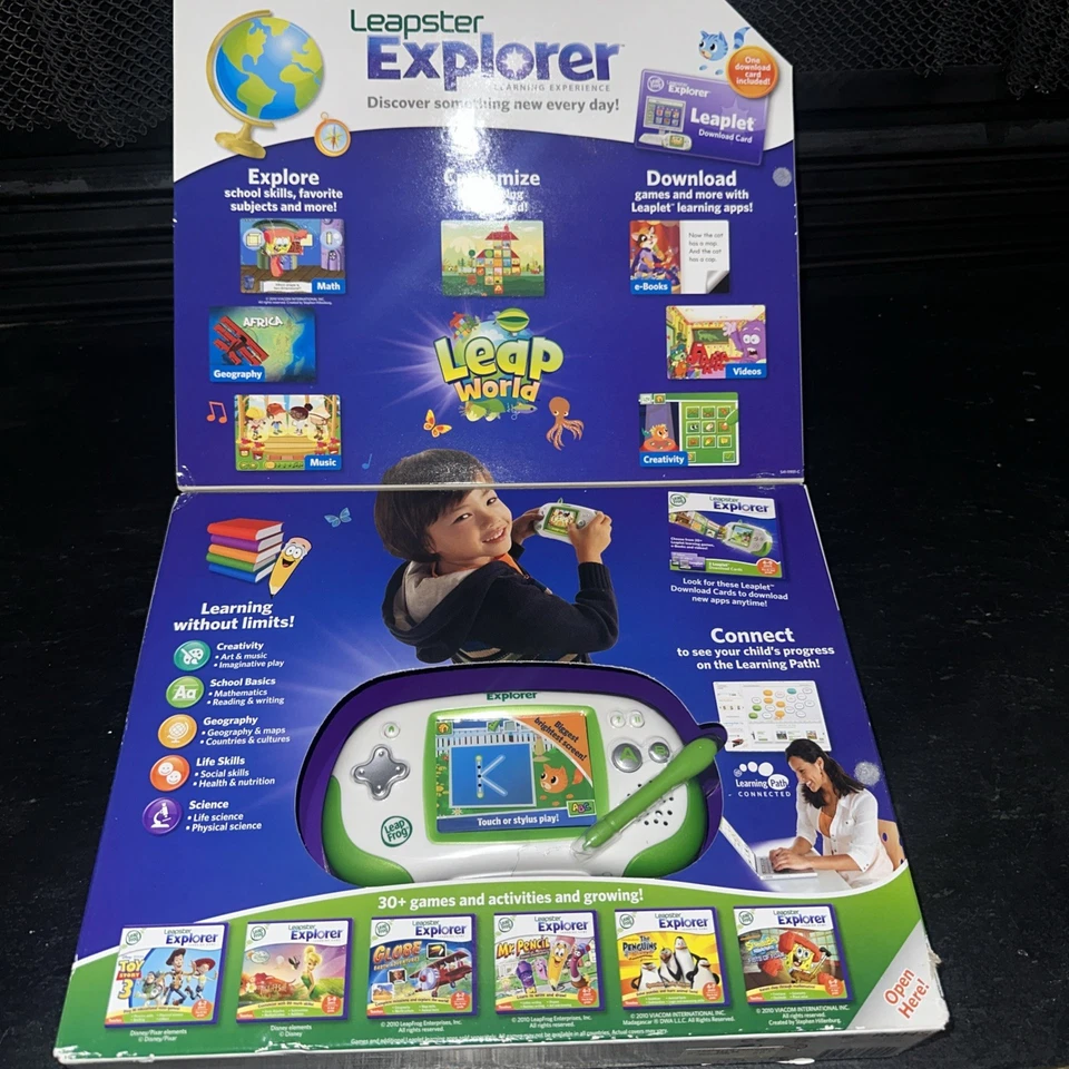 LeapFrog Leapster Explorer Learning Game System - Image 3 of 4