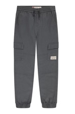Levi's Boy s Gray Cargo Jogger Pants L Relaxed Tapered Elastic Waist Pockets