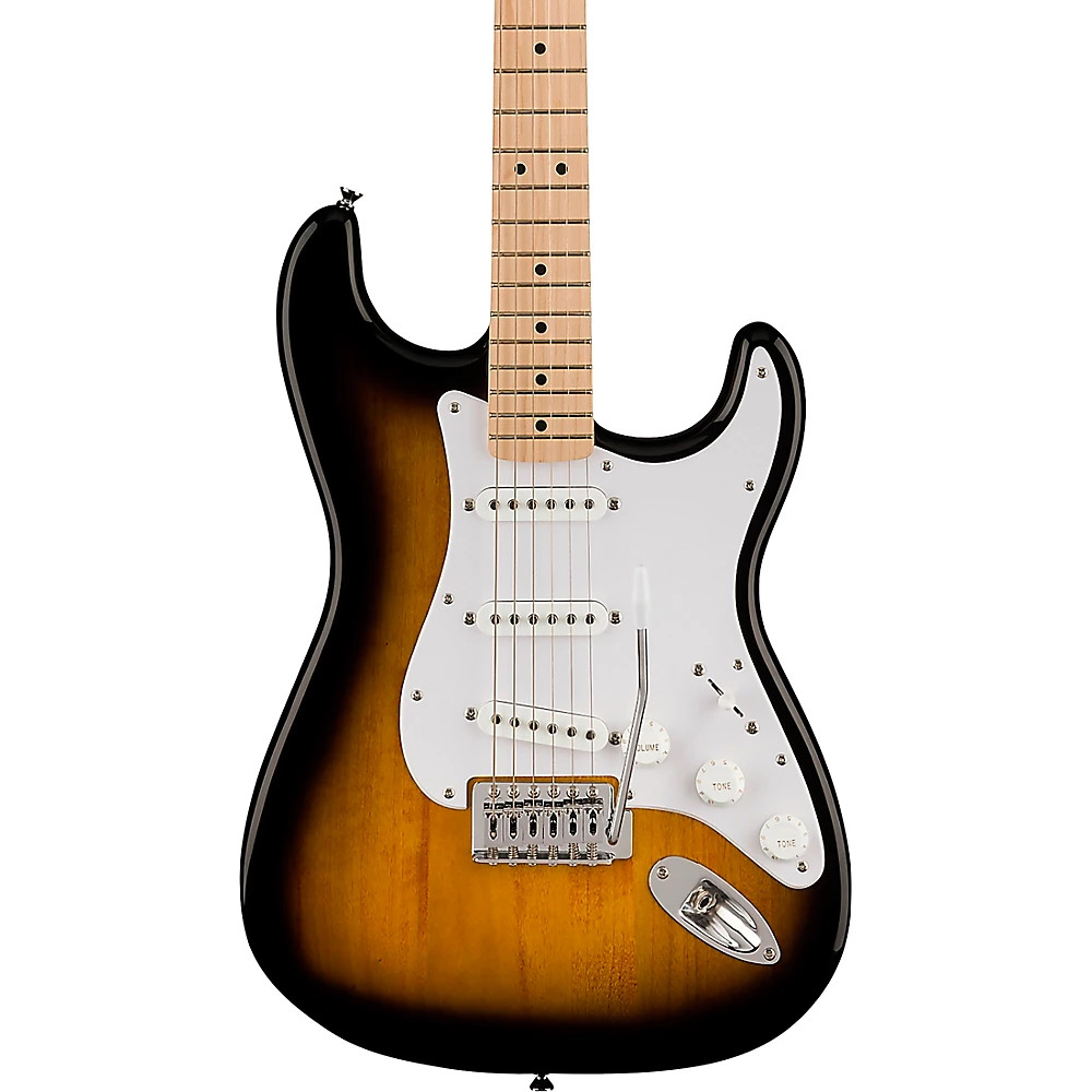 Электрогитара Squier Sonic Stratocaster с кленовой накладкой 2 цвета Sunburst 37990₽
