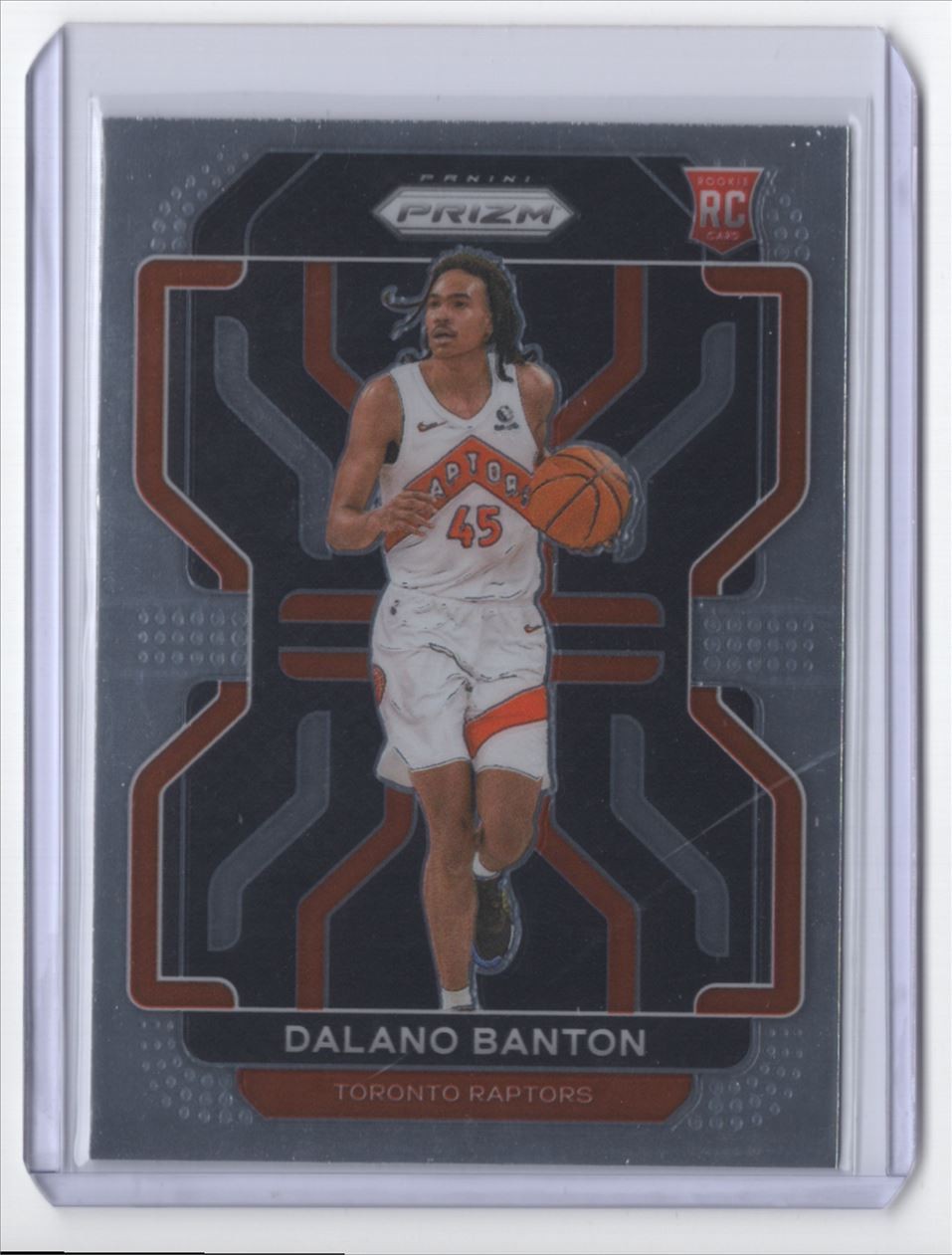 2021-22 Panini Prizm Dalano Banton Rookie Toronto Raptors #328