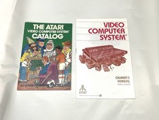 Vintage Atari 2600 Catalog Booklet 1981  Owners Manual