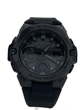 CASIO G-SHOCK Solar Analog Digital Watch Black Tough Durable Design Excellent