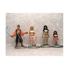 Iron Wind Fantasy Mini Slave Master and Slaves Pack New