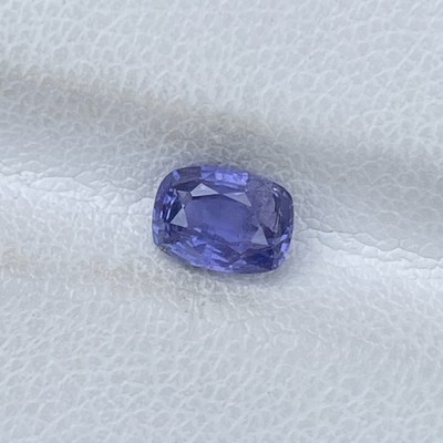 Natural Unheated Violet Sapphire 1.03 Ct Cushion Cut | Sri Lanka | Loose Gemston