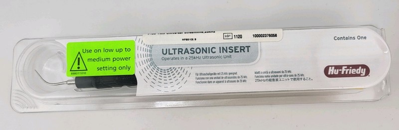 Hu-Friedy UI25K100S Thin Universal Streamline Ultrasonic Insert 25kHz Dentistry