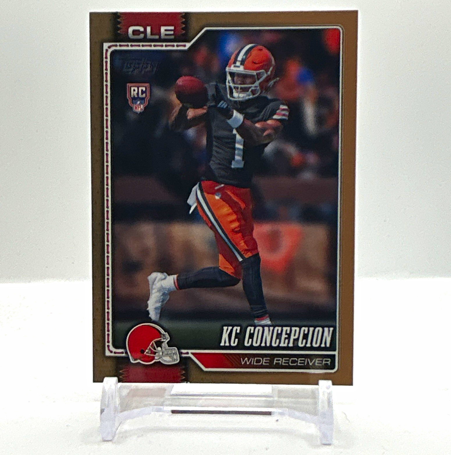 2026 Topps KC Concepcion Cleveland Browns GOLD SN’d /2026 RC Rookie #323 NFL