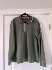 G.H. Bass  Co Men  s Quarter Zip Pullover Size XL