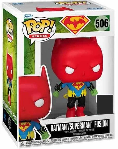 Pop DC Heroes Batman Superman Figure Exclusive - Batman Superman Fusion #506