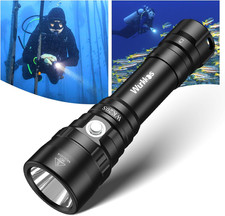 Torcia Subacquea Da 2000 Lumen, Impermeabile Fino a 150 M, Torcia Sub Con SST40