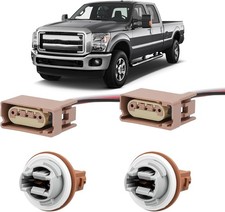 2 Pcs Turn Signal Socket and Pigtail Connector Fit for Fiesta Focus F150